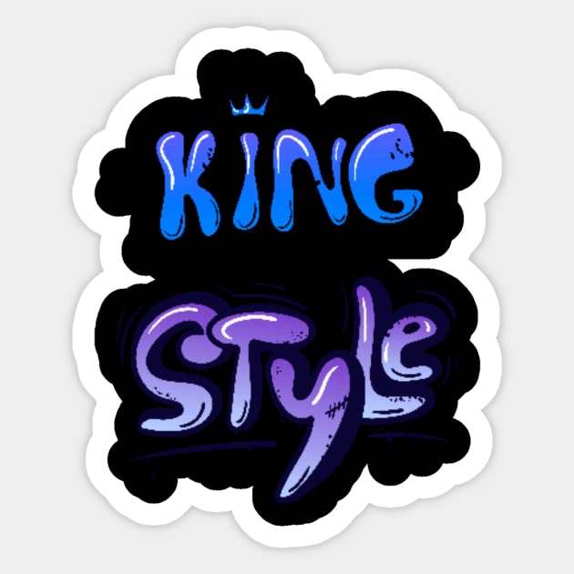 KING STYLE SET DESIGN Sticker by The C.O.B. Store